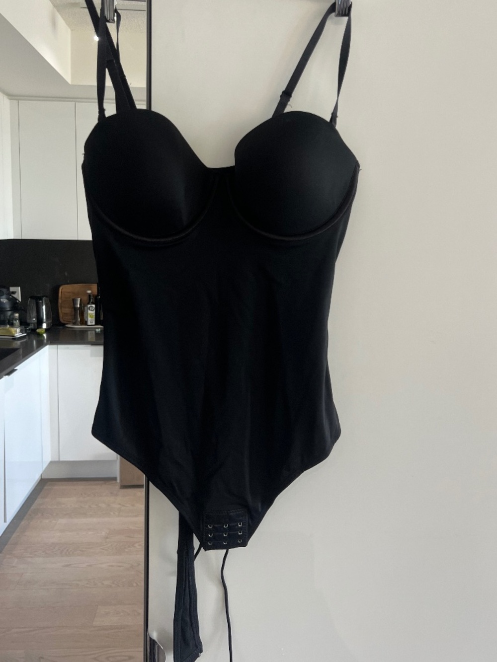 Corset black bodysuit